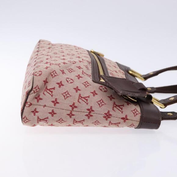 LOUIS VUITTON Monogram Mini Lucille PM Hand Bag Red M92678 - Picture 3 of 16